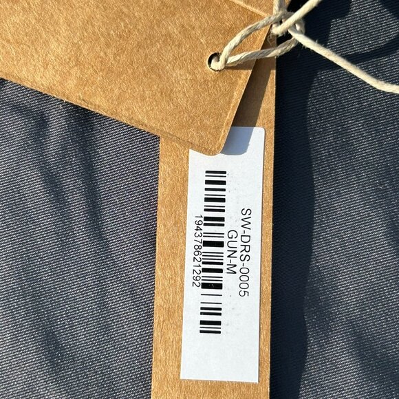 SKIMS Signature Swim Tank Dress Gunmetal NWT- Limited edition - MEDIUM  SW-DRS-0 - Picture 3 of 5